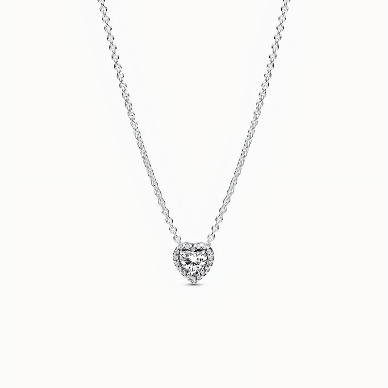 Collar Corazón en Relieve