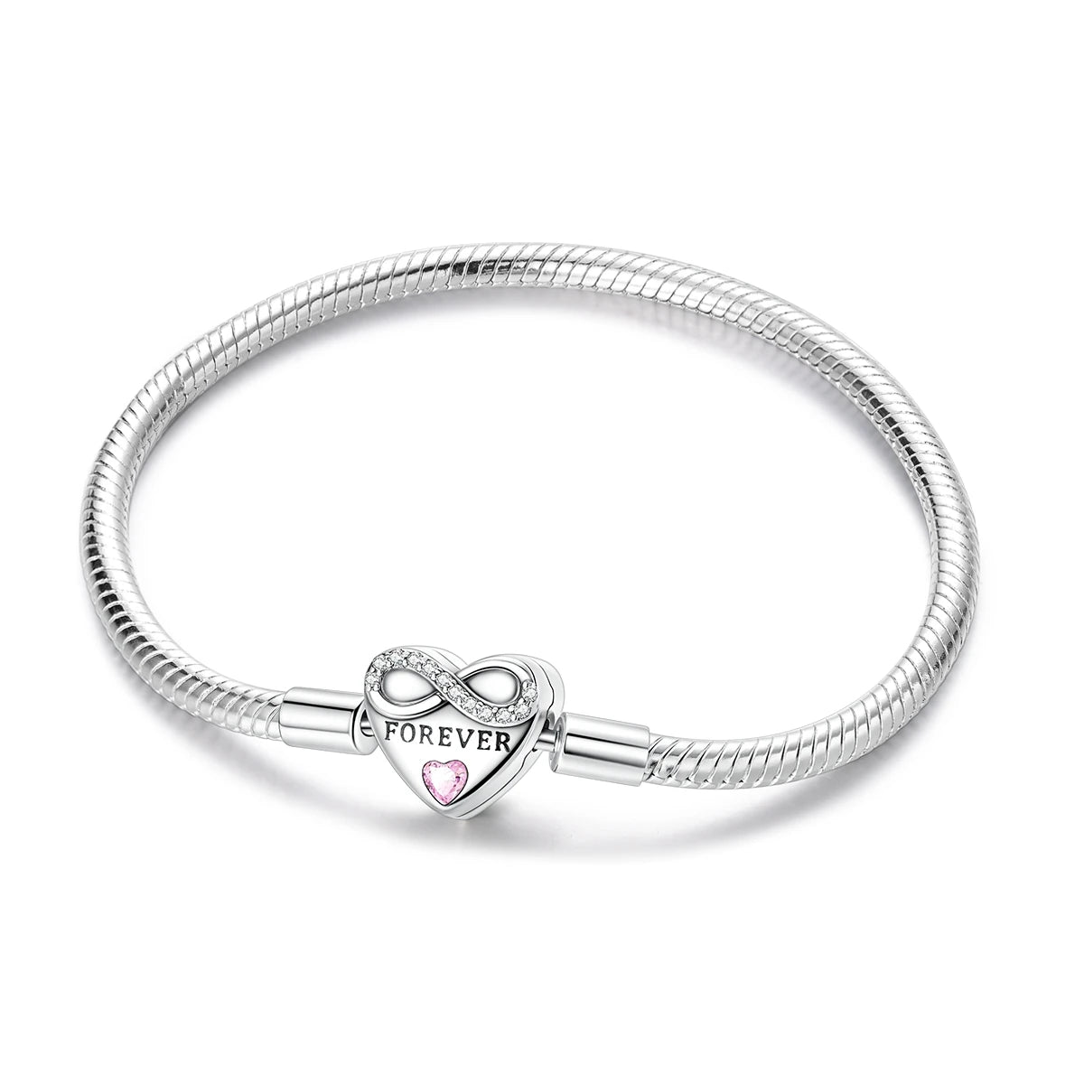 Pulsera Pandora con Cierre Infinito "Forever"